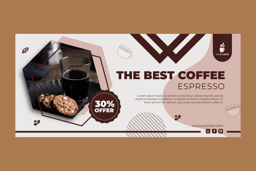 Campagne Social Media pour "Café du Coin"